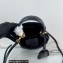 Prada Panier Shearling Mini bag 1BA373 Black 2023