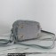 Prada Panier Shearling Mini bag 1BA373 Gray 2023