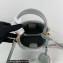 Prada Panier Shearling Mini bag 1BA373 Gray 2023