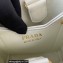 Prada Panier Shearling Mini bag 1BA373 White 2023