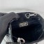 Prada Satin Mini Bucket bag with Crystals 1BD016 Black/Silver 2023