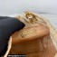 Prada Satin Mini Bucket bag with Crystals 1BD016 Gold 2023