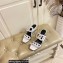 Hermes Figari 55 sandals with Chaine d'Ancre straps White
