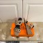 Hermes Figari 55 sandals with Chaine d'Ancre straps Etoupe