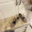 Hermes Figari 55 sandals with Chaine d'Ancre straps Etoupe
