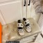 Hermes Figari 55 sandals with Chaine d'Ancre straps Creamy