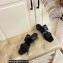 Hermes Figari 55 sandals with Chaine d'Ancre straps Black