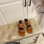Hermes Figari 55 sandals with Chaine d'Ancre straps Brown