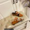Hermes Figari 55 sandals with Chaine d'Ancre straps Brown