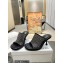 JW Anderson Heel 9cm Bumper-tube Leather Mules Crystals Black 2023