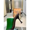 JW Anderson Heel 9cm Bumper-tube Leather Mules Green/Coffee 2023