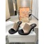 JW Anderson Heel 9cm Bumper-tube Leather Mules Gray/Black 2023