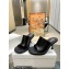 JW Anderson Heel 9cm Bumper-tube Leather Mules Black 2023