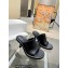 JW Anderson Heel 9cm Bumper-tube Leather Mules Black 2023