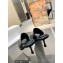 JW Anderson Heel 9cm Bumper-tube Leather Mules Black 2023