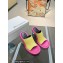 JW Anderson Heel 9cm Bumper-tube Leather Mules Yellow/Fuchsia 2023