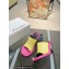 JW Anderson Heel 9cm Bumper-tube Leather Mules Yellow/Fuchsia 2023