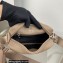 Prada leather shoulder Bag 1BH182 Gray 2023