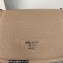 Prada leather shoulder Bag 1BD293 Gray 2023