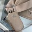 Prada leather shoulder Bag 1BD293 Gray 2023