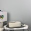 Prada leather shoulder Bag 1BD293 White 2023