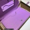 Gucci GG Marmont Chain Wallet 497985 Resin Hardware Purple 2023