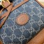 Gucci Backpack bag with Interlocking G 674147 Denim Blue 2023