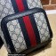 Gucci Web Ophidia GG Small Backpack Bag 547965 GG Blue