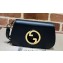 Gucci Blondie mini bag 698630 leather Black