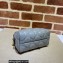 Gucci GG Matelassé beauty case bag 726047 Gray