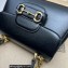 Gucci Horsebit 1955 mini bag 703848 leather Black