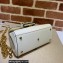 Gucci Horsebit 1955 mini bag 703848 leather White