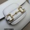 Gucci Horsebit 1955 mini bag 703848 leather White