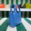 Prada Small padded Soft nappa-leather bag 1BA359 Blue 2023