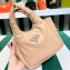 Prada Small padded Soft nappa-leather bag 1BA359 Beige 2023