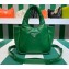 Prada Small padded Soft nappa-leather bag 1BA359 Green 2023