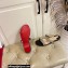 Christian Louboutin Just Queenie crystal-embellished PVC Sandals Black 2023