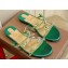 Christian Louboutin Just Queenie crystal-embellished PVC Sandals Green 2023