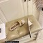 Moschino Metal Logo flat sandals White 2023