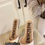 Moschino Metal Logo flat sandals White 2023