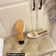 Moschino Metal Logo flat sandals White 2023