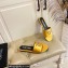 TOM FORD TF Satin slide sandals Yellow 2023