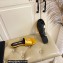 TOM FORD TF Satin slide sandals Yellow 2023