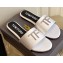 TOM FORD TF Satin slide sandals White 2023