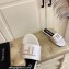 TOM FORD TF Satin slide sandals White 2023