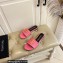 TOM FORD TF crocodile embossed leather slide sandals Pink 2023