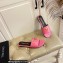 TOM FORD TF crocodile embossed leather slide sandals Pink 2023