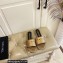 TOM FORD TF crocodile embossed leather slide sandals Gold 2023