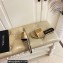 TOM FORD TF crocodile embossed leather slide sandals Gold 2023
