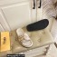 Fendi Feel slides with FF Baguette buckle White 2023
